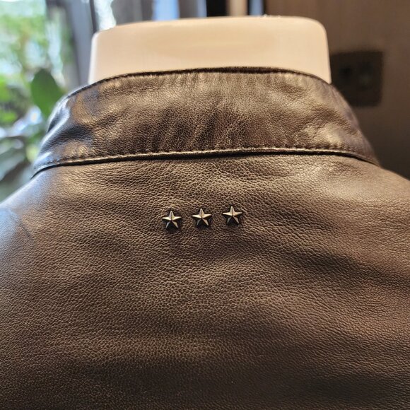 John Varvatos Black Calf Leather - Picture 5 of 7